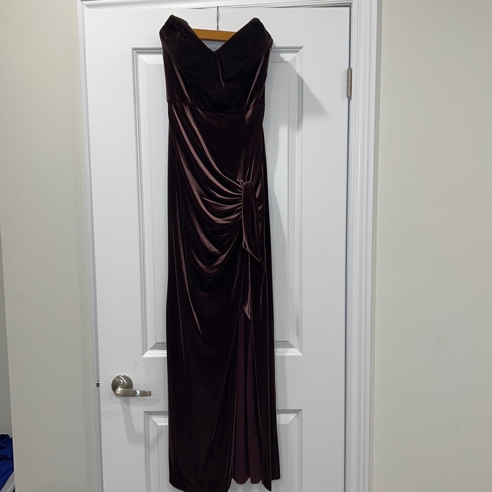 Velvet Corset Gown